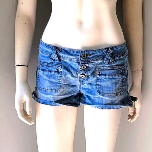 Angels Denim Shorts - Picture 1 of 5